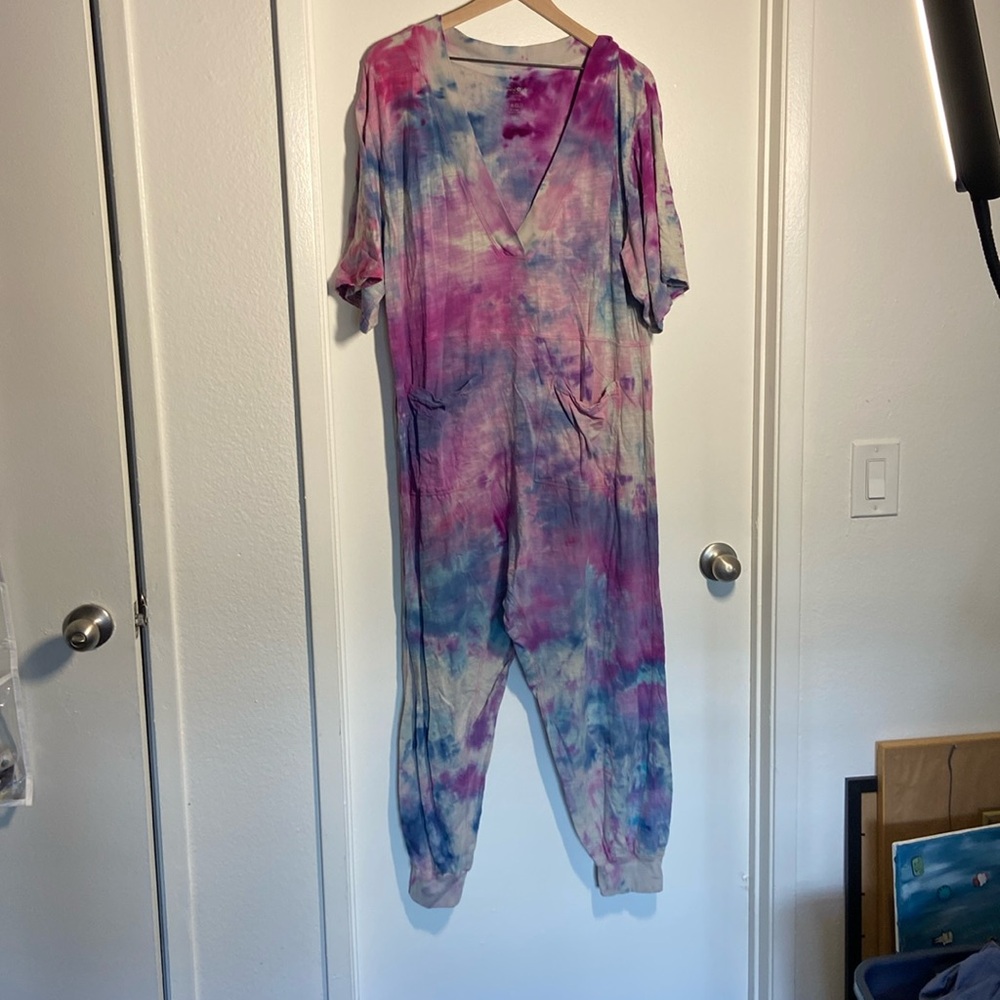 Natural Life Tie Dye Jumpsuit
